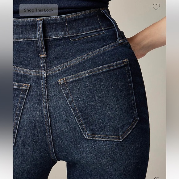 J Crew Curvy High Rise Kick-Out Jean - Picture 3 of 8